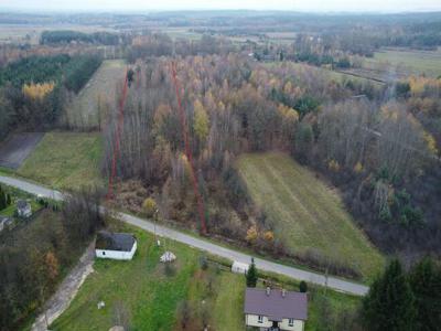 Działka rolna zalesiona 1,08 ha Rzegocin