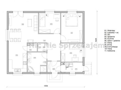 Dom na sprzedaż 3 pokoje brzeski, 129,04 m2, działka 1003 m2