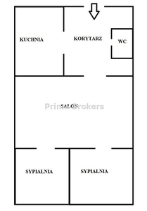 Mieszkanie na sprzedaż 3 pokoje Biłgoraj, 79 m2, parter