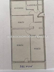 Mieszkanie na sprzedaż 3 pokoje Jastrzębie-Zdrój, 60,25 m2, 8 piętro