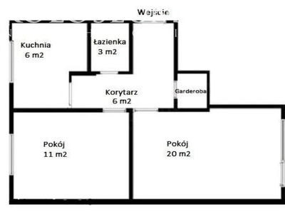 Mieszkanie 2-pokojowe z garderobą Gdynia Cisowa spółdzielczo - własnościowe z KW okazja