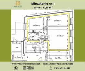 Mieszkanie Lubin pow 39-62 m2-stan deweloperski-bezczynszowe