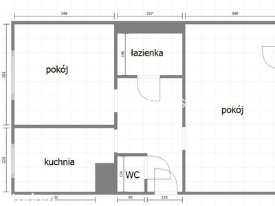 Sprzedaż /3 oddzielne pokoje/ul. Poleska