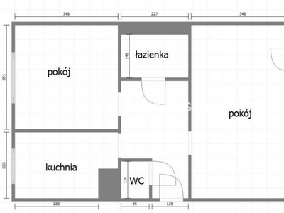 Mieszkanie Kraków Siewna 53m2 2-pok