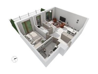 Apartament 58,40 m², parter, oferta nr K2.0.5