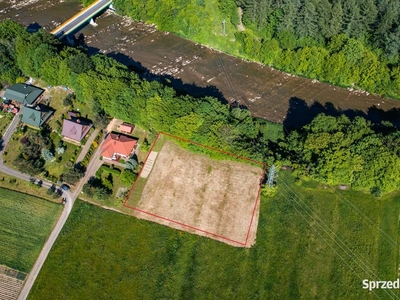 Działka nad rzeką, Bieszczady, Bukowiec, gm. Solina