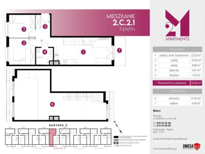 ul. Zawidowska | mieszkanie 4-pok. | 2.C.2.1
