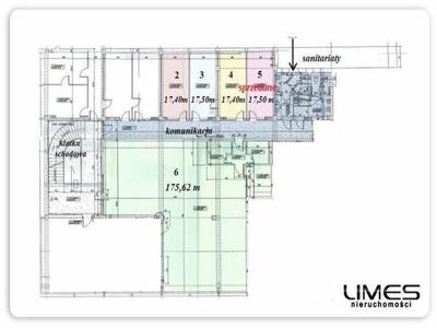 175,62 m2 – Rzeszów – Centrum – lokale biurowe