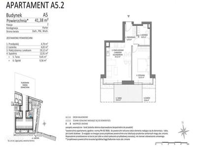 Apartament 41 m2 nad Martwą Wisłą przy Marinie