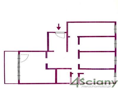 Mieszkanie na sprzedaż 5 pokoi Warszawa Mokotów, 67 m2, 8 piętro