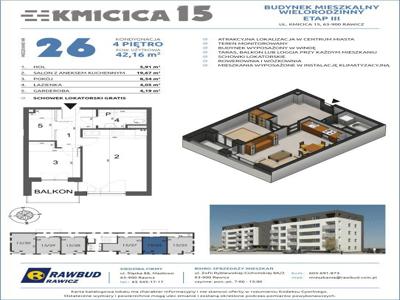 Nowe mieszkanie Rawicz, ul. Kmicica 15a