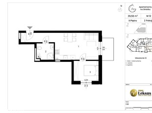 1-pokojowy apartament inwestycyjny 33m2 + balkon