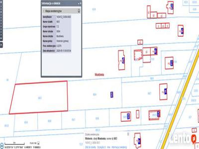 Sprzedam działkę Mostówka 68/11 gmina Wołomin 1138m²