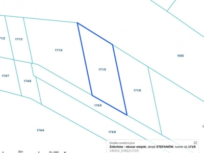 Działka budowlana Stefanów