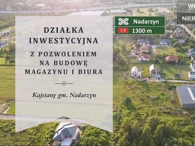 Działka usługowa Nadarzyn