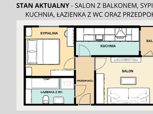 2-pokoje z dużym balkonem| Zielona okolica