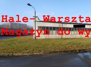 D wynajęcia hala warsztatowo - magazynowo - produkcyjna