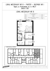 Osiedle Lawendowe 2 pokoje pow. 63,76 m2