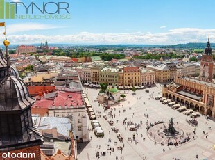 Rynek Główny Pijarska, z widokiem na Planty