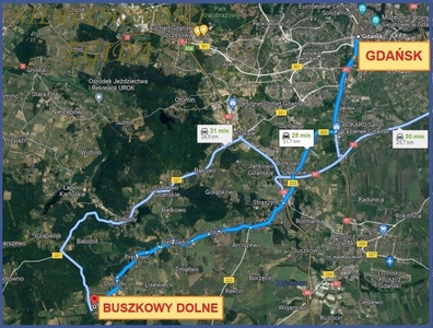 Działka budowlana Buszkowy