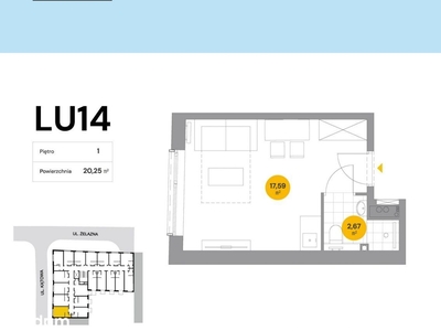 3-pokojowe mieszkanie 67m2 + balkon