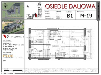 Komfortowe mieszkanie - Osiedle Daliowa 3P+K