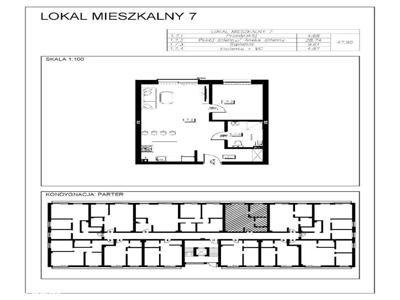 Osiedle Lawendowe 2 pokoje pow. 47,90 m2