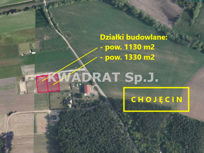 Działka budowlana Chojęcin