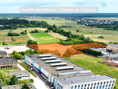 Działka przemysłowa Maków Mazowiecki