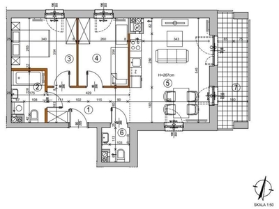 Pasaż Podgórski| 2 pokoje| garaż| 50,5m2| balkon