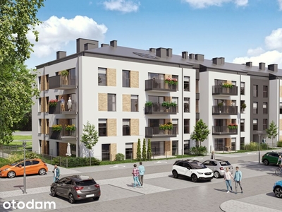 3-pokojowe mieszkanie 56m2 + balkon