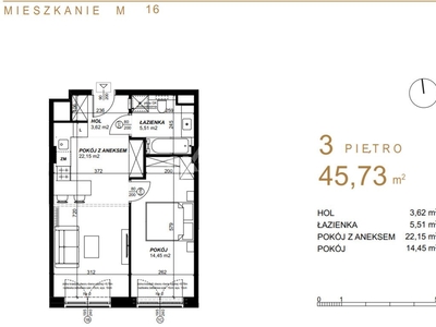 Mieszkanie dwupokojowe na sprzedaż