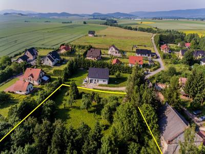 Piękna duża działka 3930m2 Kłodzko Jaszkowa Dolna