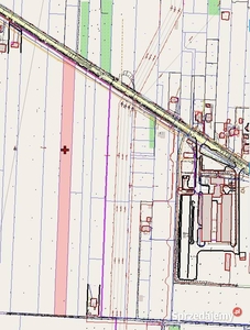 Działka przemysłowo - rolna