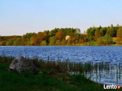 wydzierżawię działkę letniskową nad jeziorem ,50km od morza