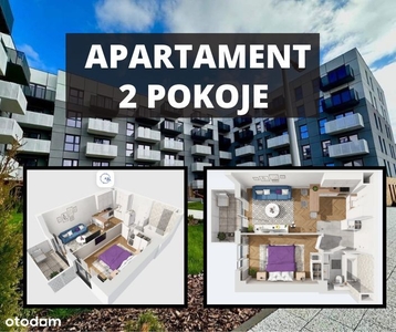 2 pokoje + balkon Mieszkanie bezczynszowe ! bezPCC