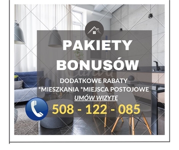 3 pokoje z TARASEM + parking GRATIS /na WYŁĄCZNOŚĆ