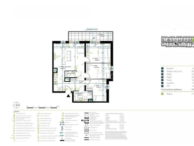 Urokliwe Dwupokojowe Mieszkanie 39m2