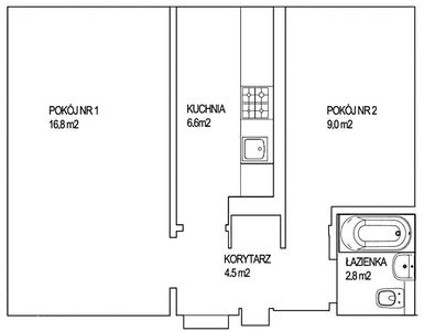 3pokoje, garaż,Ogród-stan deweloperski Projektant!