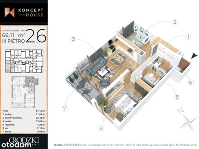 Apartament w inwestycji Koncept House