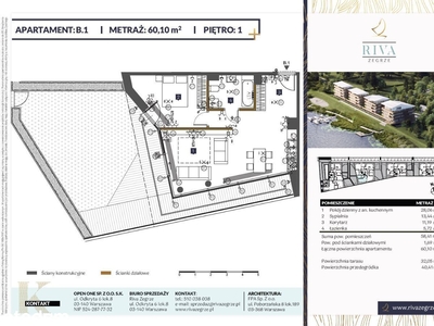 Apartamenty w kameralnej inwestycji nad wodą B.1