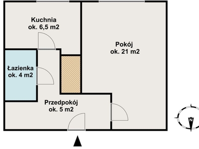 Kawalerka| Bliska metra| Kamienica