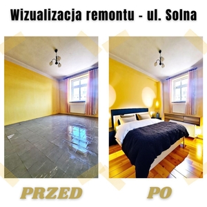 Mieszkanie w CENTRUM Łodzi do Remontu, 3 pokoje