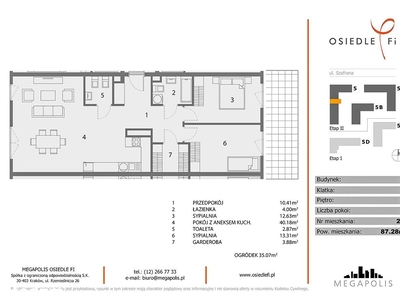 nowe 87m2, ogródek 35m2, mp, kl, boisko, enklawa