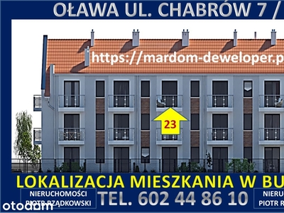 Mieszkanie, 56,88 m², Chocianów