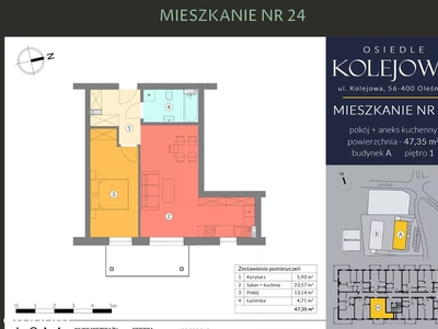 Oleśnica centrum - Osiedle Kolejowa | M24