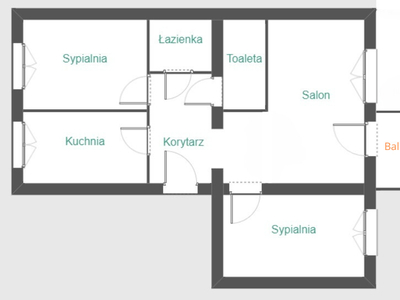 Przytulne 3 pokoje 59 m2 Nowosielska