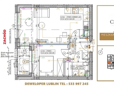 Nowy Apartament z ogródkiem 49,31m2