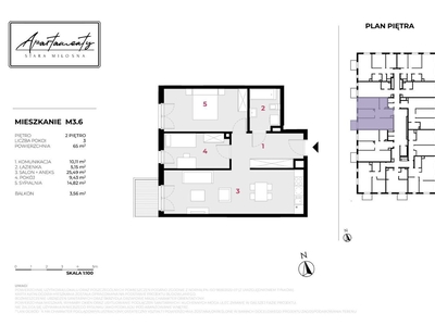 Apartament 105m2, 3 sypialnie, słoneczny taras