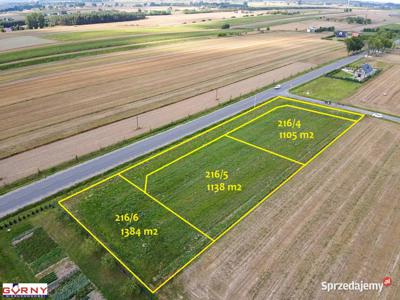 Grunt do sprzedania Moszczenica 4312m2